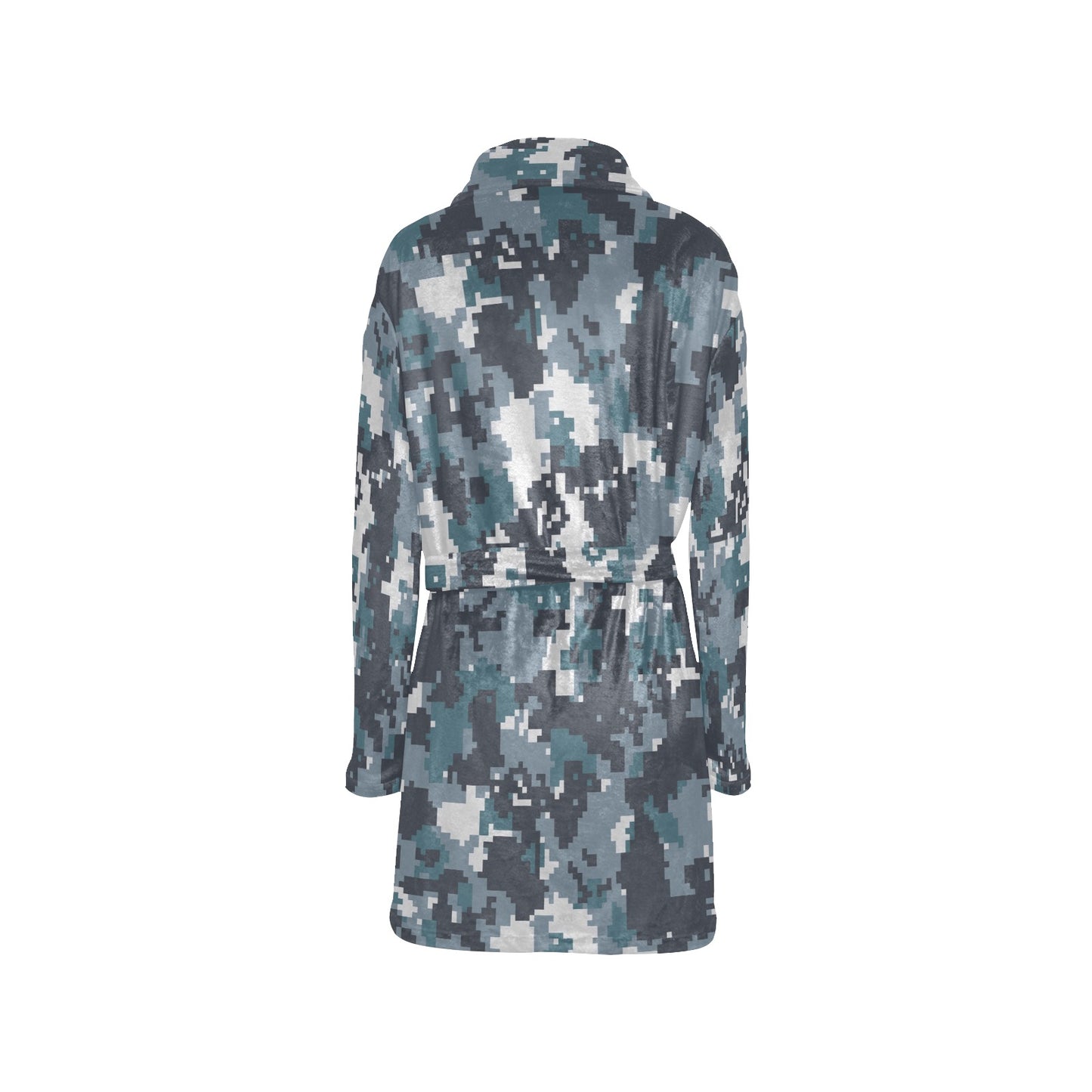ACU Digital Urban Camouflage Women's Fleece Robe