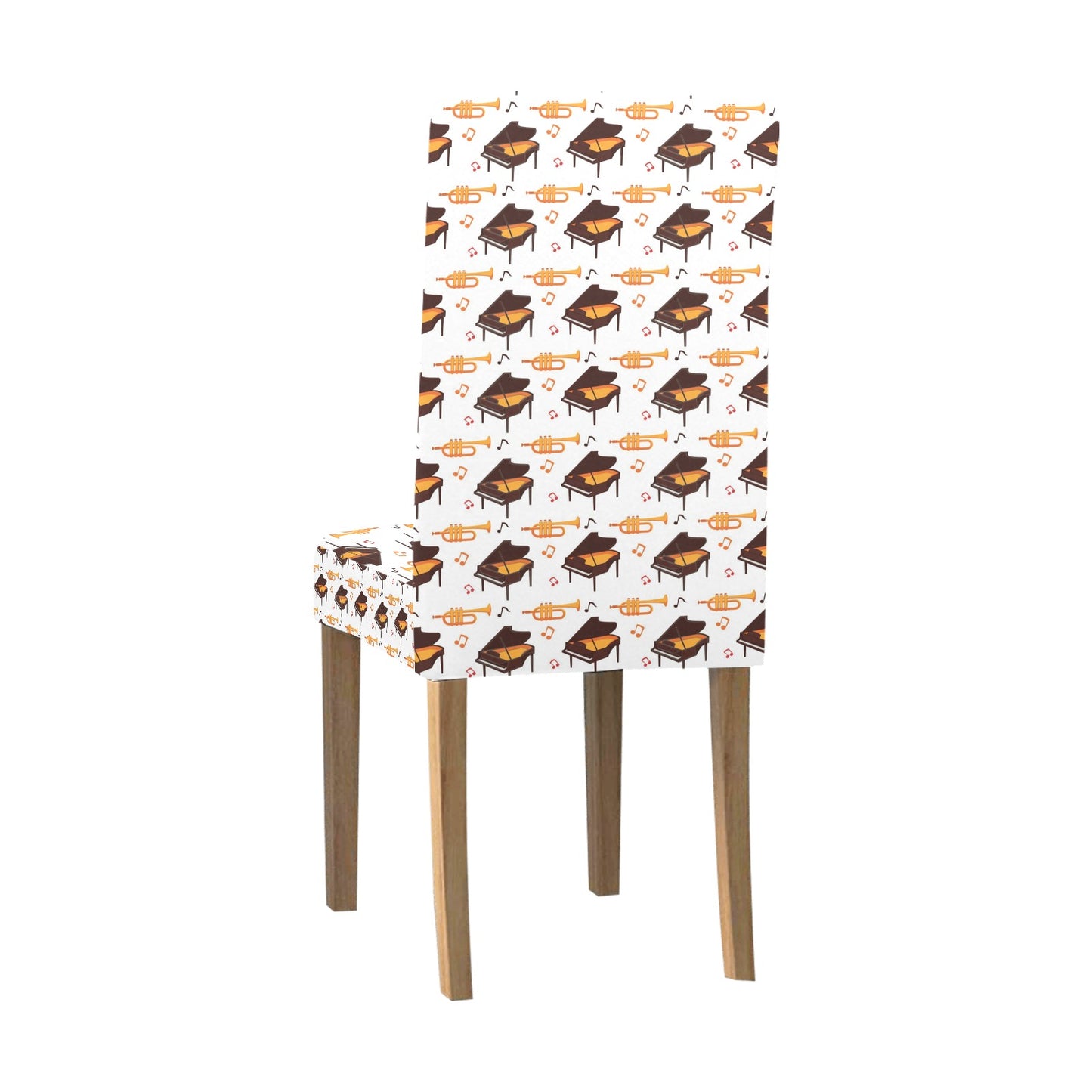 Piano Print Design LKS406 Dining Chair Slipcover