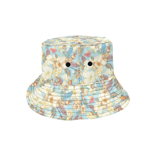 Summer Floral Print Design LKS302 Unisex Bucket Hat