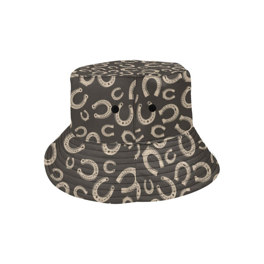 Horseshoe Print Design LKS303 Unisex Bucket Hat