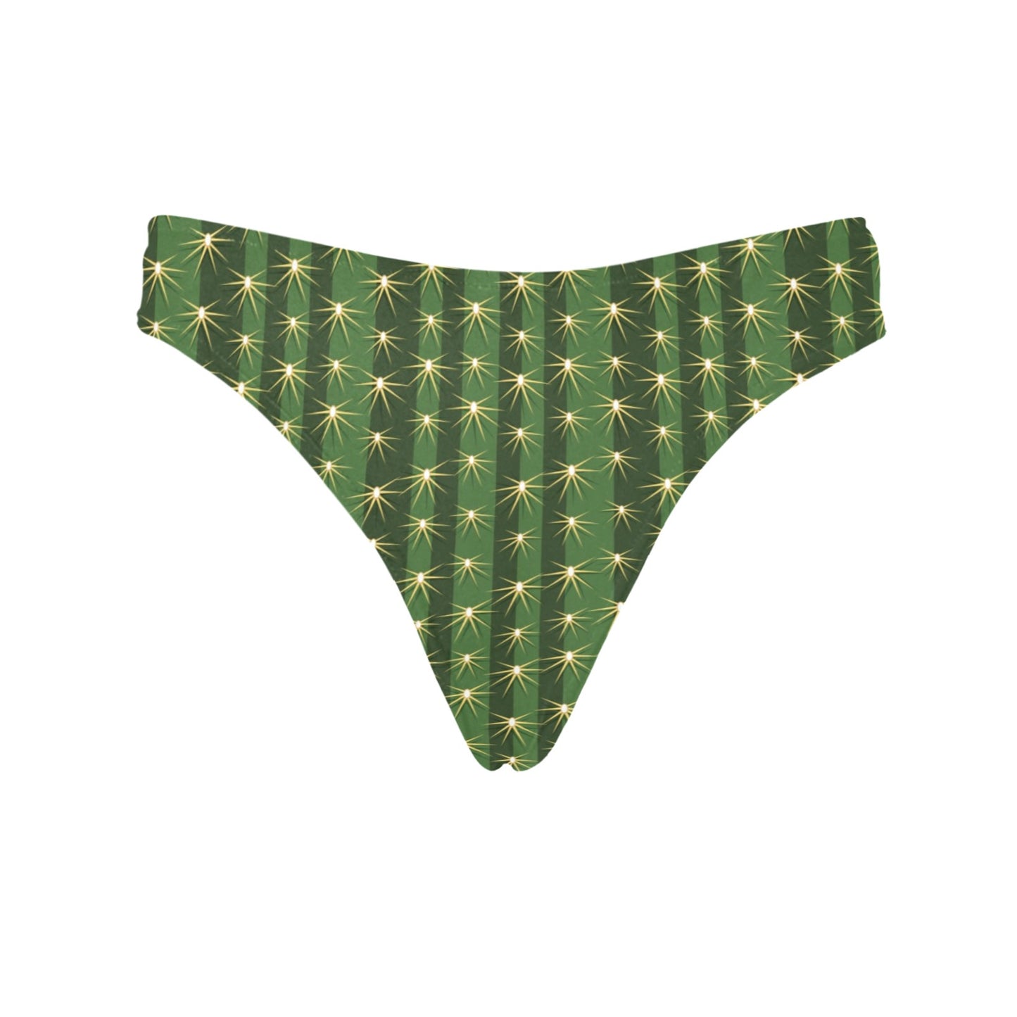 Cactus Skin Print Pattern Women's Thongs