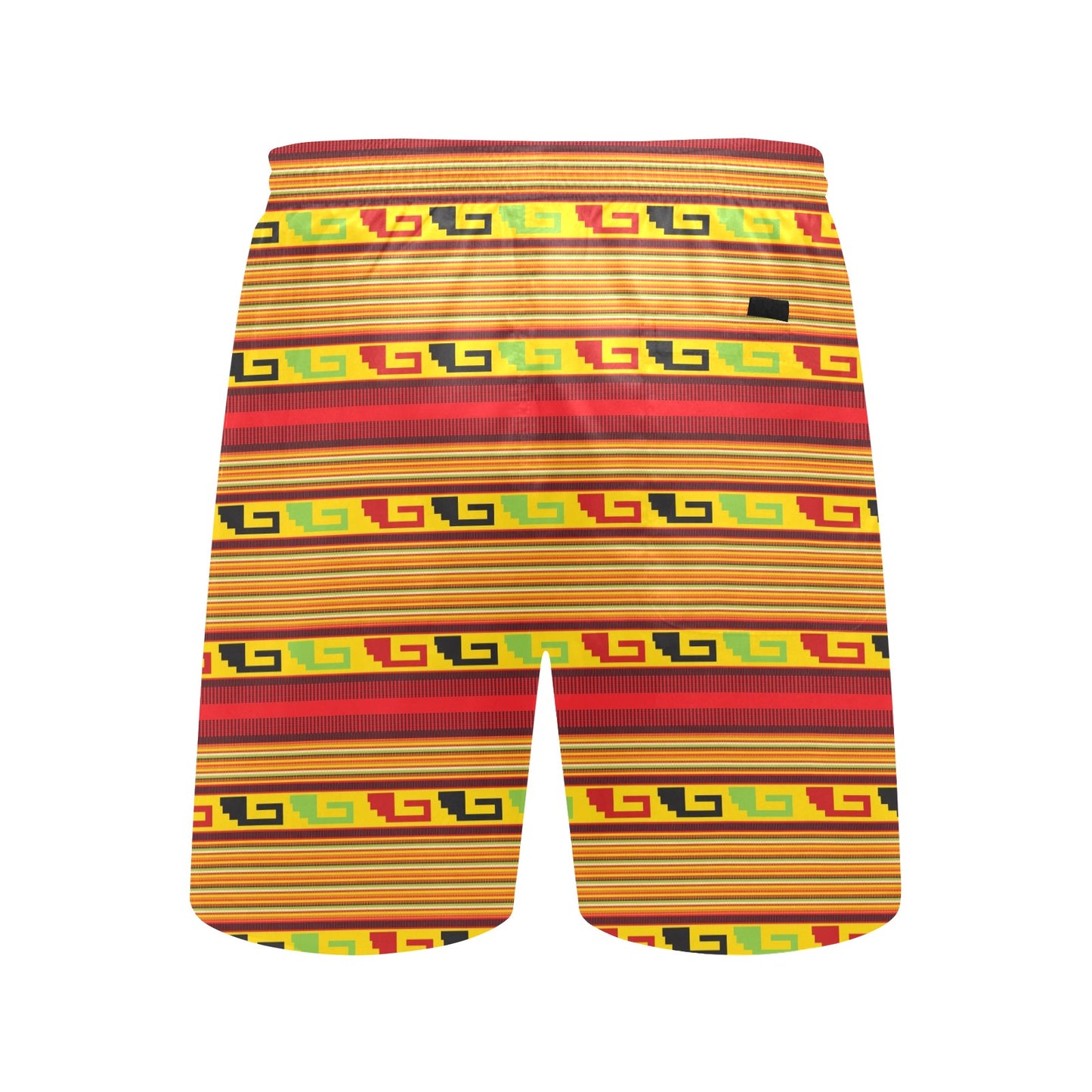 Mexican Blanket Ornament Print Pattern Men's Swim Trunks Beach Shorts