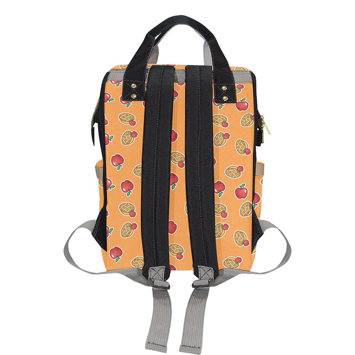 Apple Pie Pattern Print Design 02 Diaper Bag Backpack
