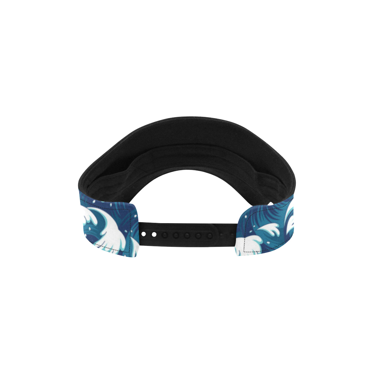 Ocean Wave Pattern Print Unisex Sun Visor