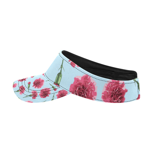 Carnations Pattern Print Design CN01 Unisex Sun Visor