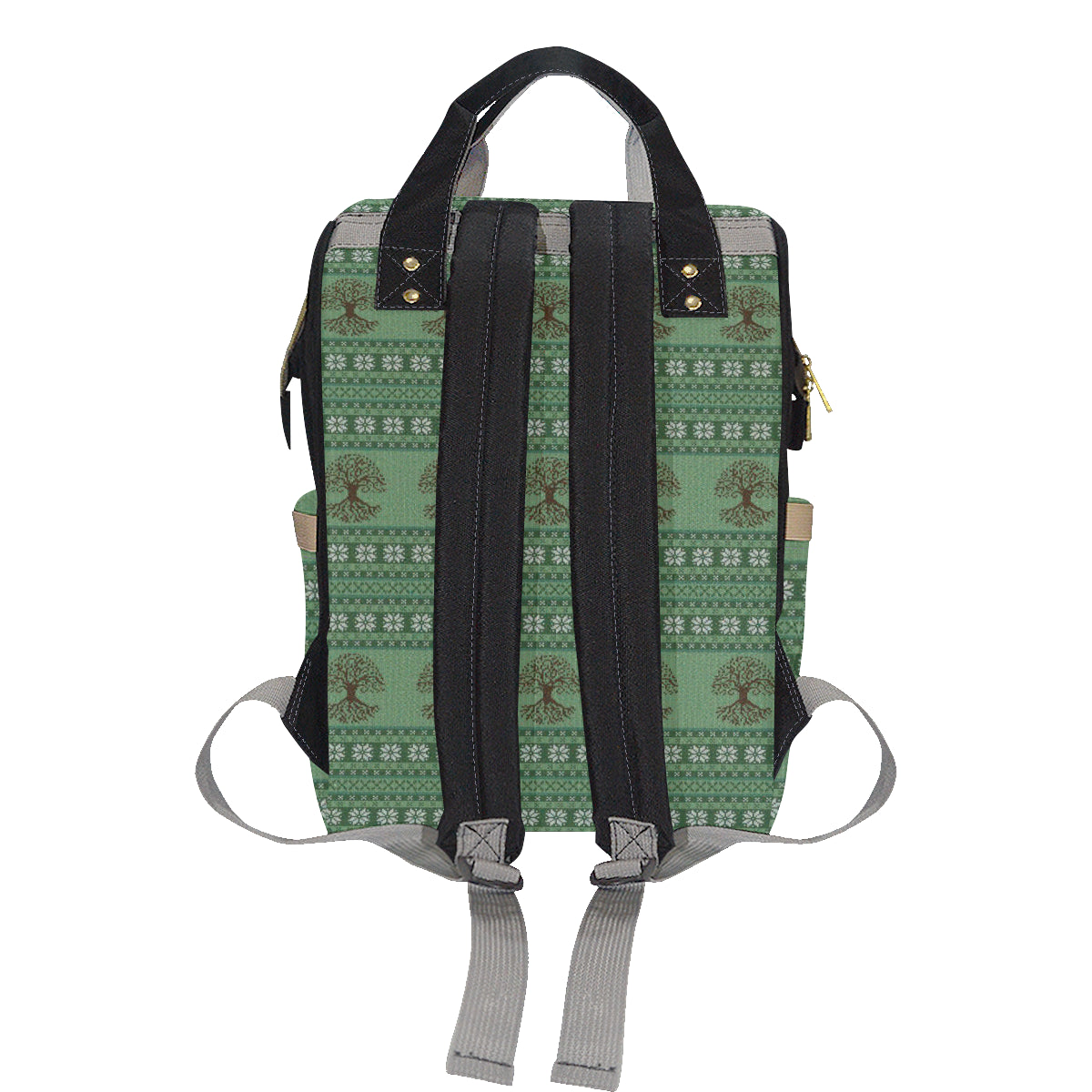 Celtic Pattern Print Design 09 Diaper Bag Backpack