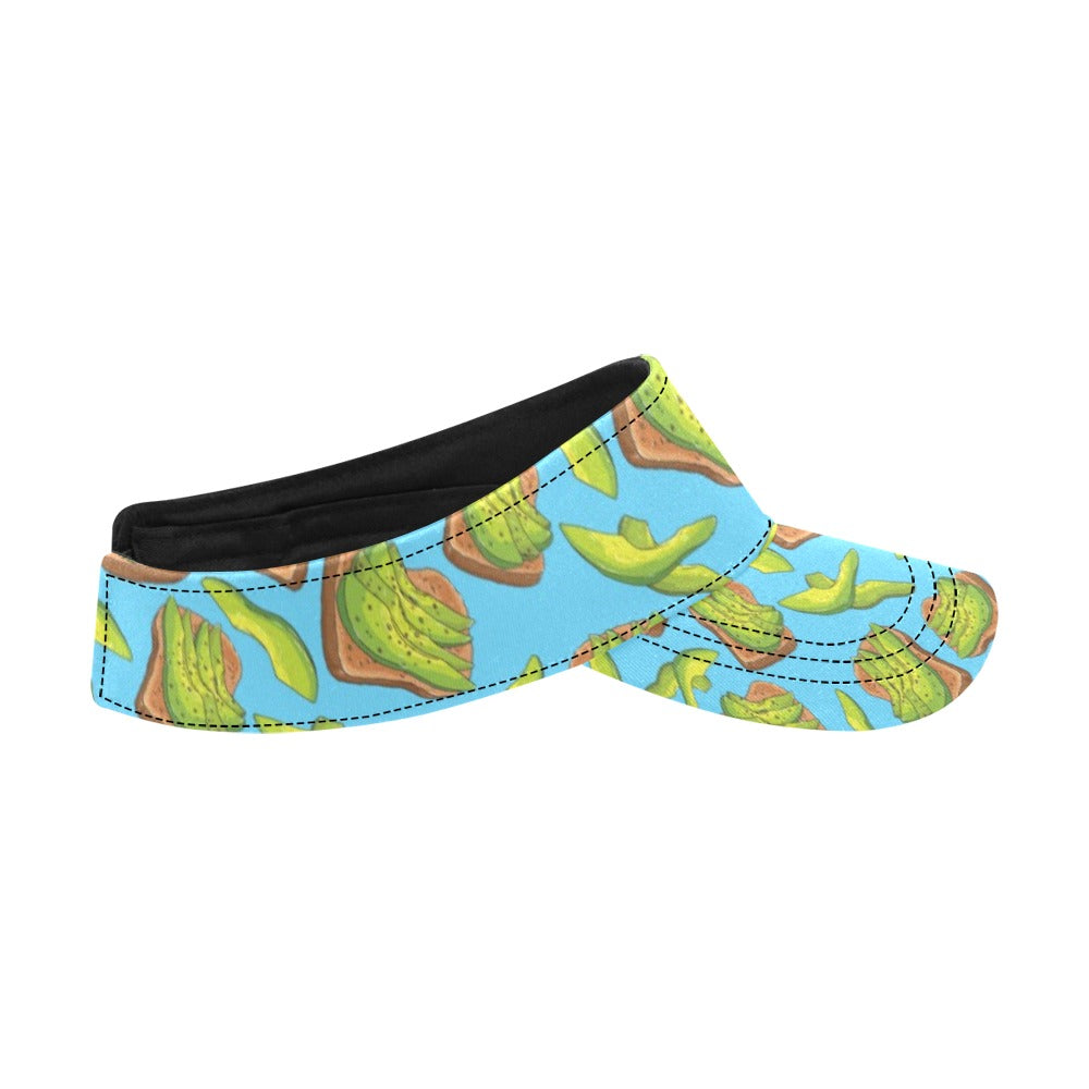 Sandwich Avocado Print Design LKS306 Unisex Sun Visor