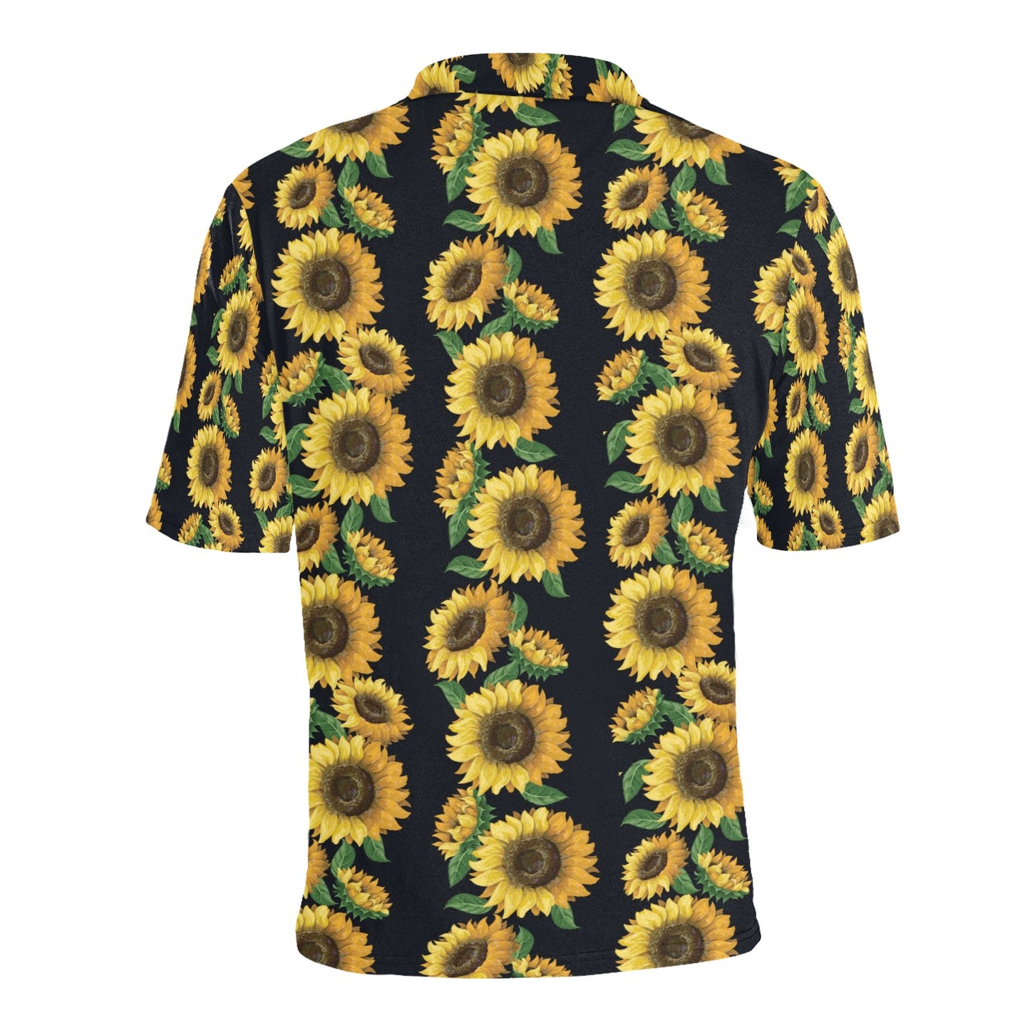 Sunflower Print Design LKS306 Men Polo Shirt