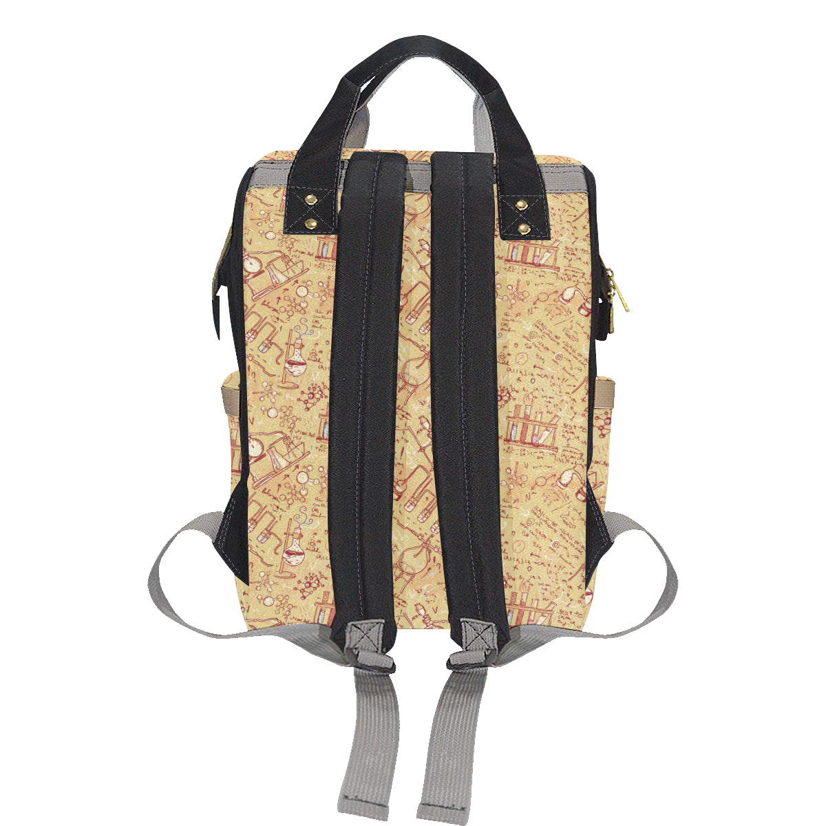 Chemical Pattern Print Design 01 Diaper Bag Backpack