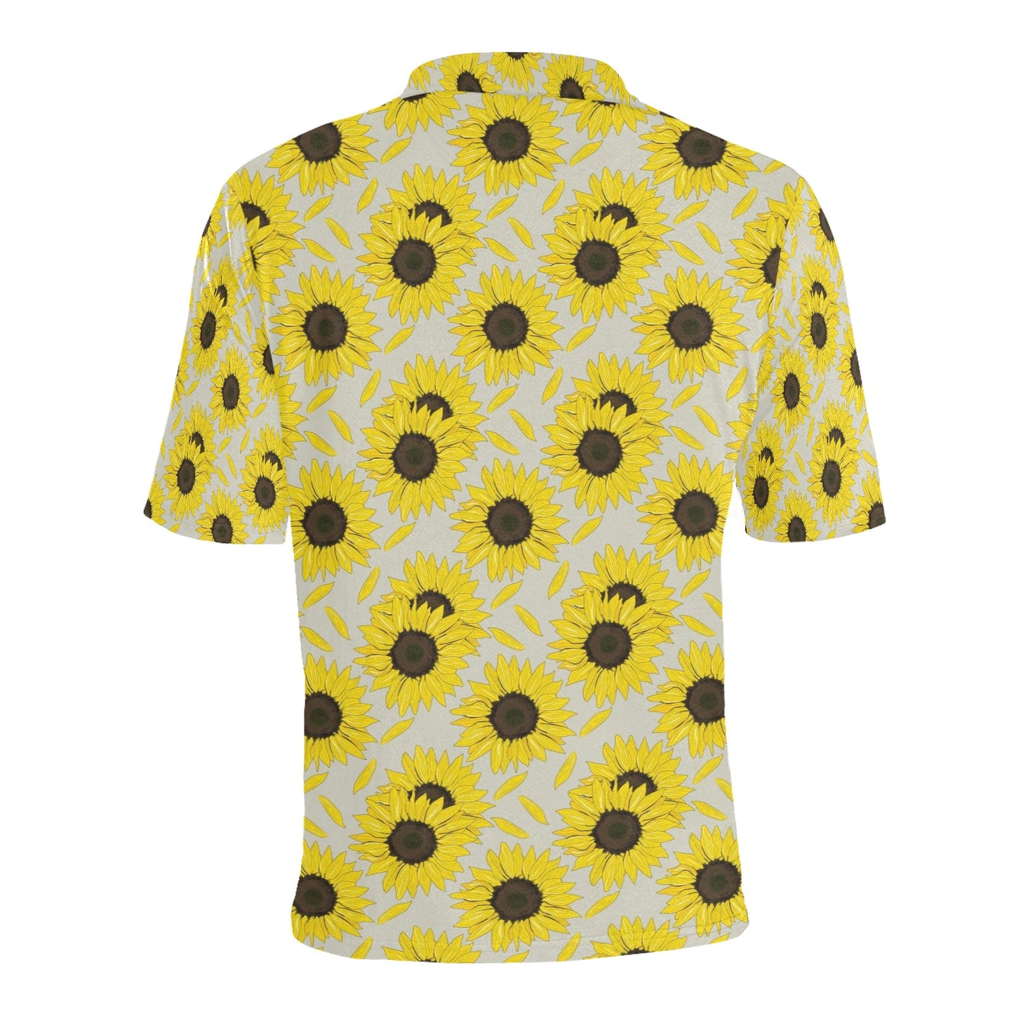 Sunflower Print Design LKS309 Men Polo Shirt