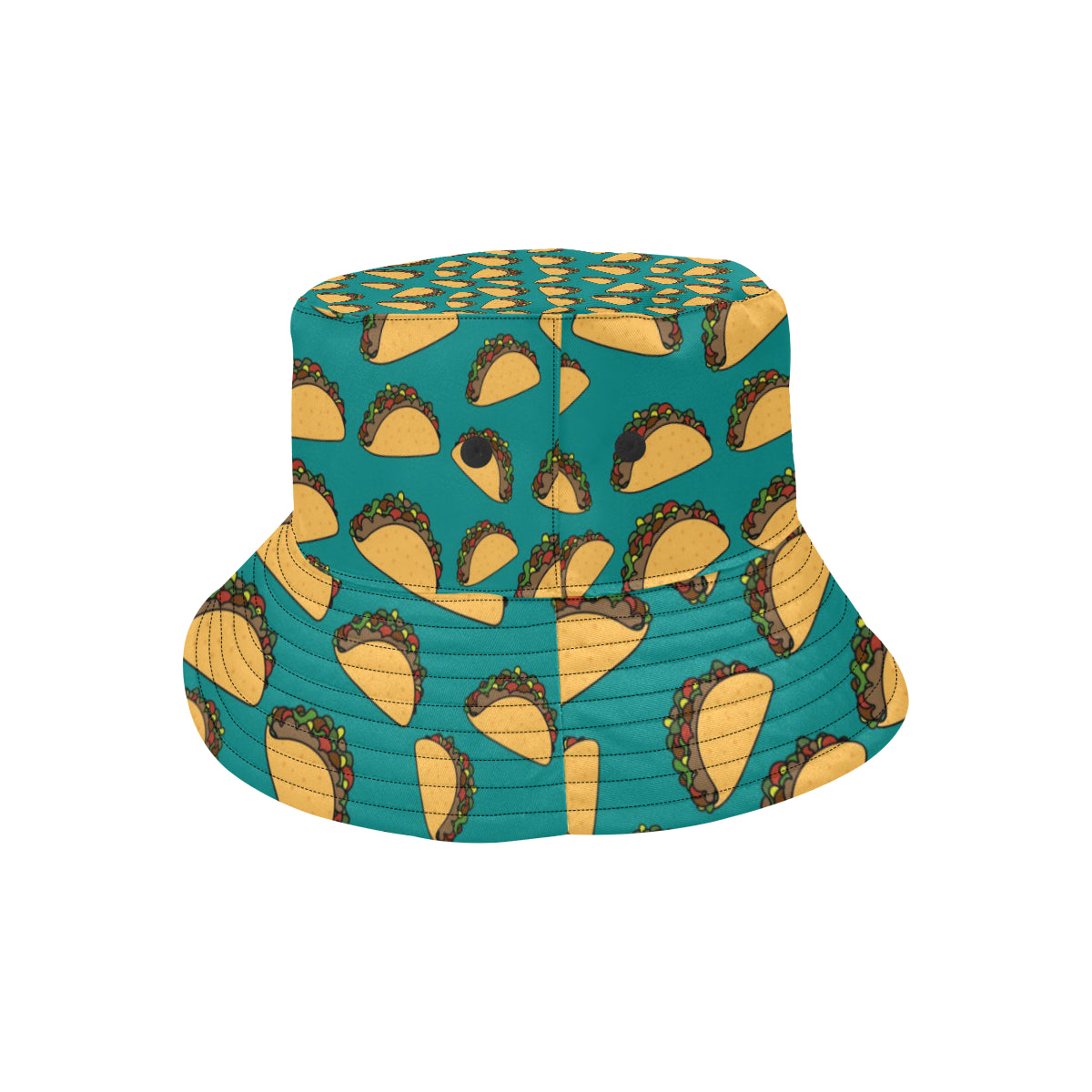 Taco Pattern Print Design TC07 Unisex Bucket Hat