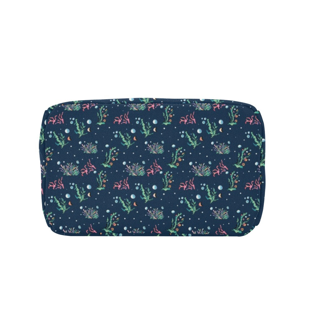 Seaweed Print Design LKS306 Insulated Lunch Bag