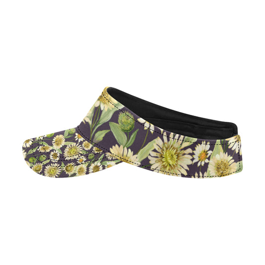 Daisy Vintage Print Pattern Unisex Sun Visor