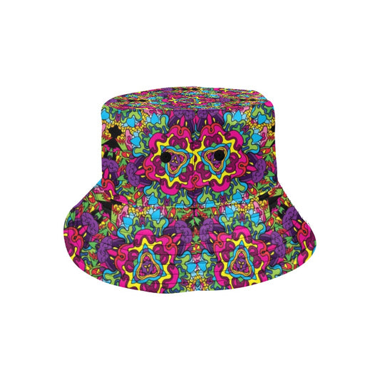 Trippy Print Design LKS303 Unisex Bucket Hat