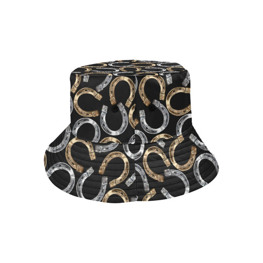 Horseshoe Print Design LKS305 Unisex Bucket Hat