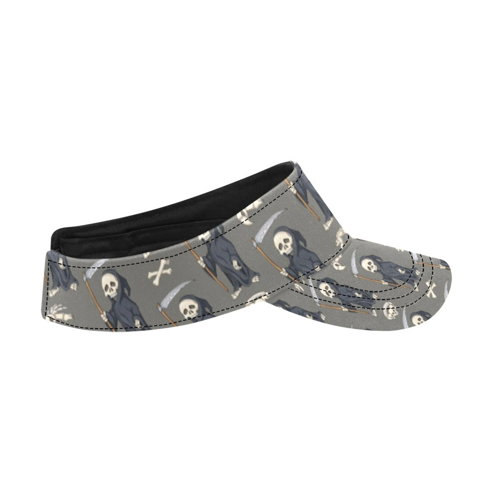 Skeleton Print Design LKS308 Unisex Sun Visor