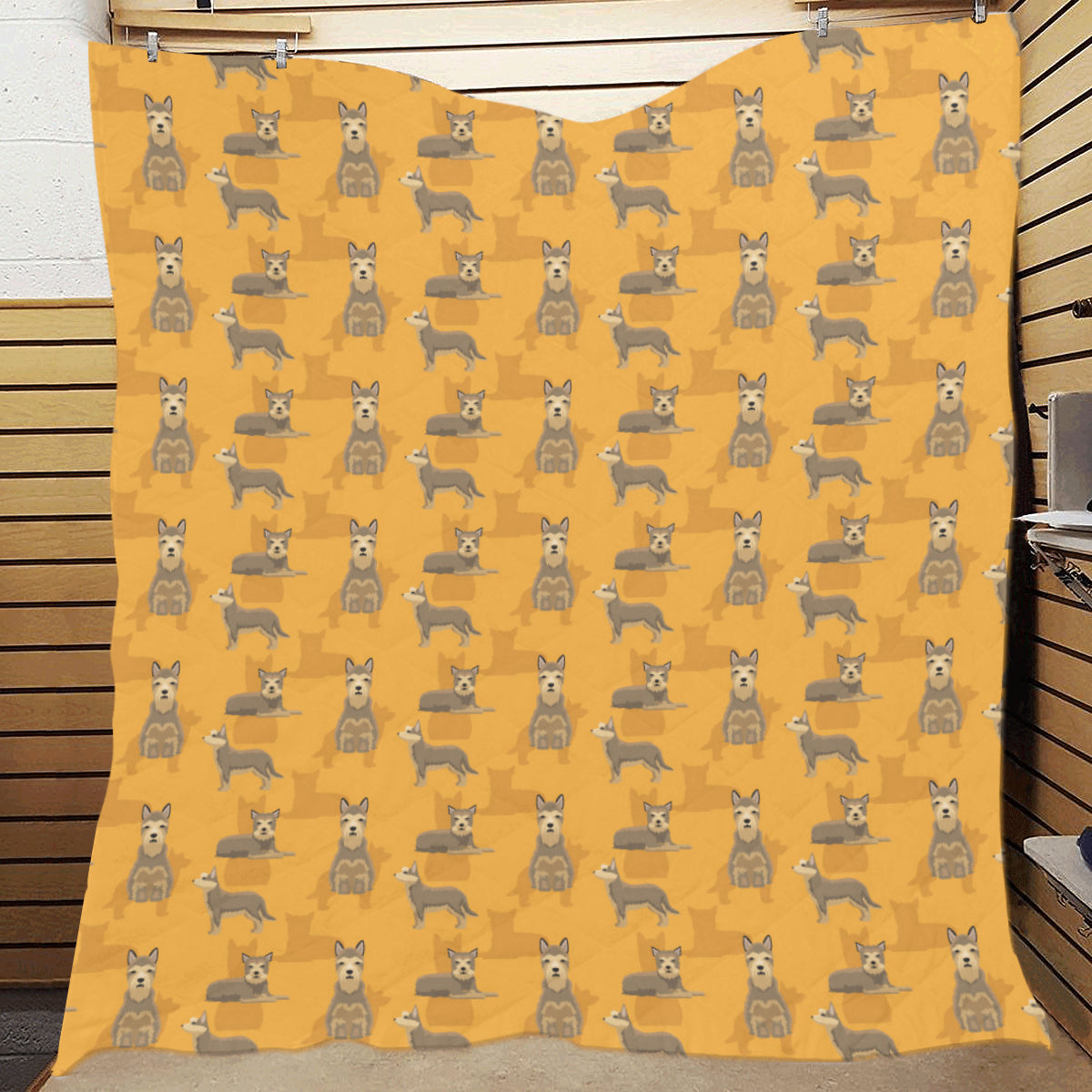 Berger Picard Pattern Print Design 01 Premium Quilt