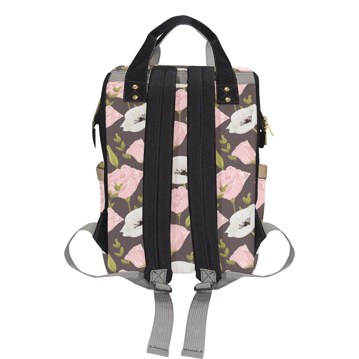 Anemone Pattern Print Design AM011 Diaper Bag Backpack