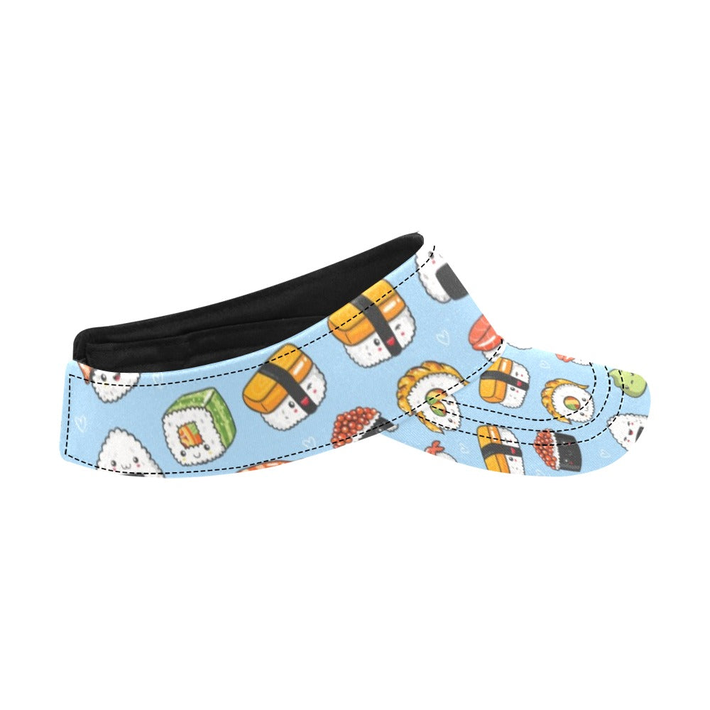 Sushi Print Design LKS303 Unisex Sun Visor