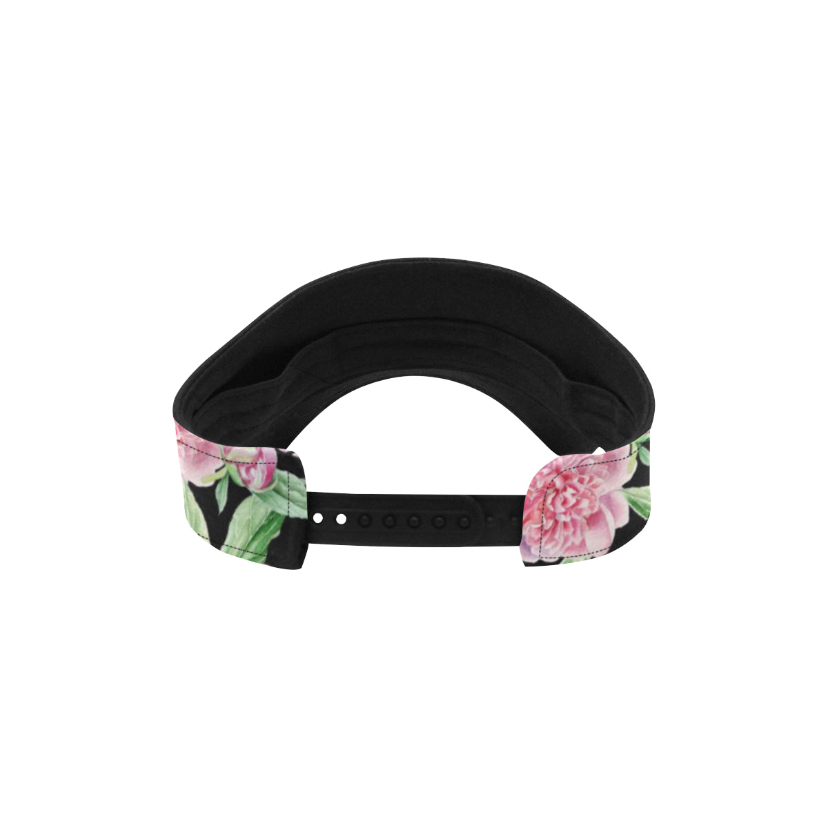 Peony Pattern Print Design PE08 Unisex Sun Visor