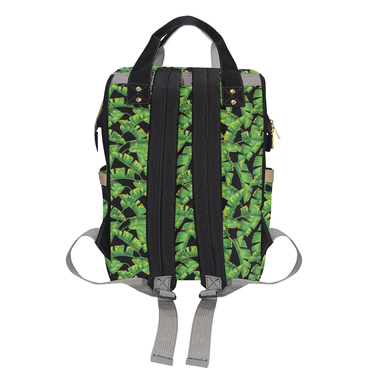 Banana Leaf Pattern Print Design 03 Diaper Bag Backpack