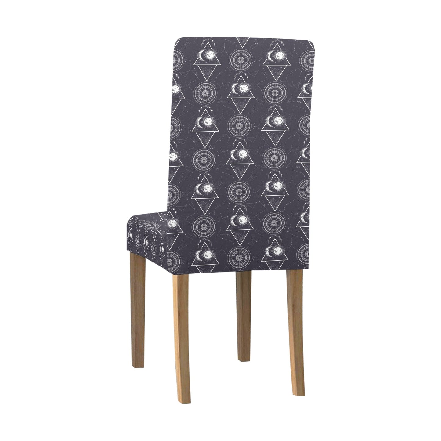 Sun Moon Print Design LKS309 Dining Chair Slipcover