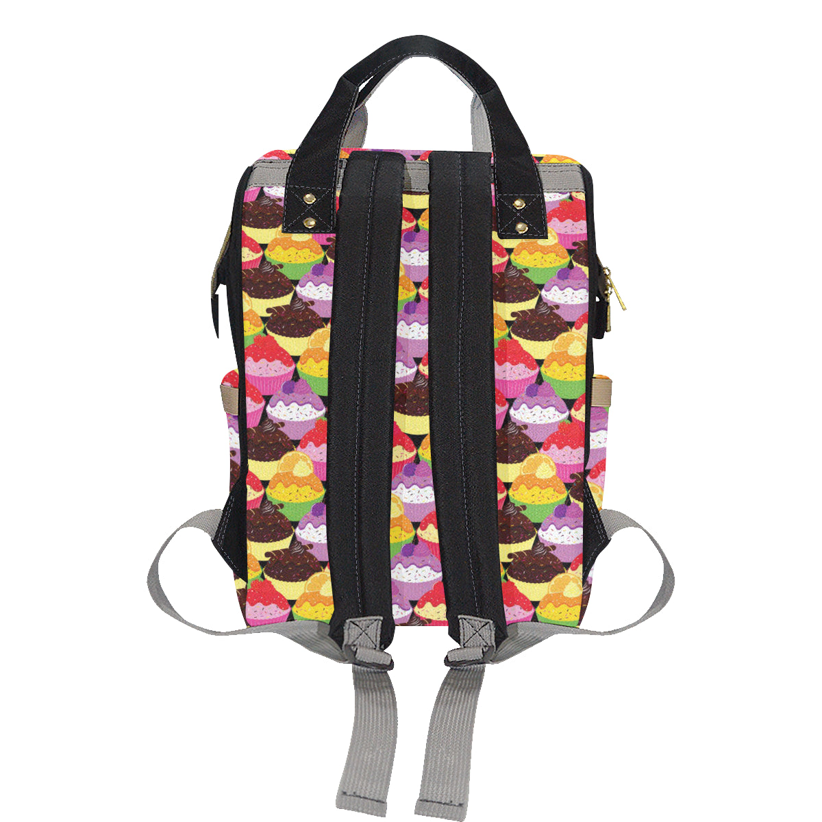 Cupcake Pattern Print Design CP02 Diaper Bag Backpack