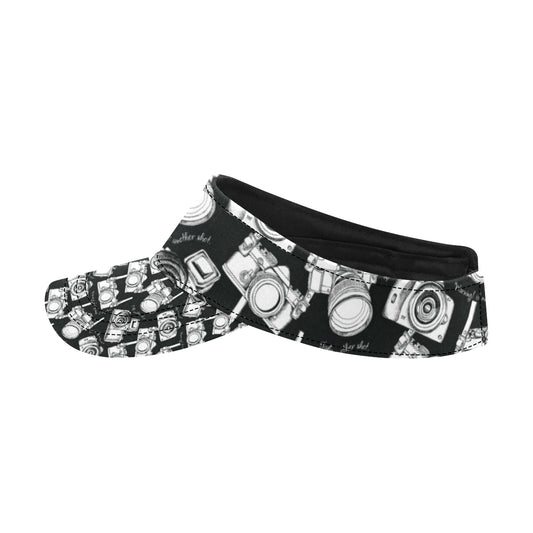 Camera Pattern Print Design 01 Unisex Sun Visor