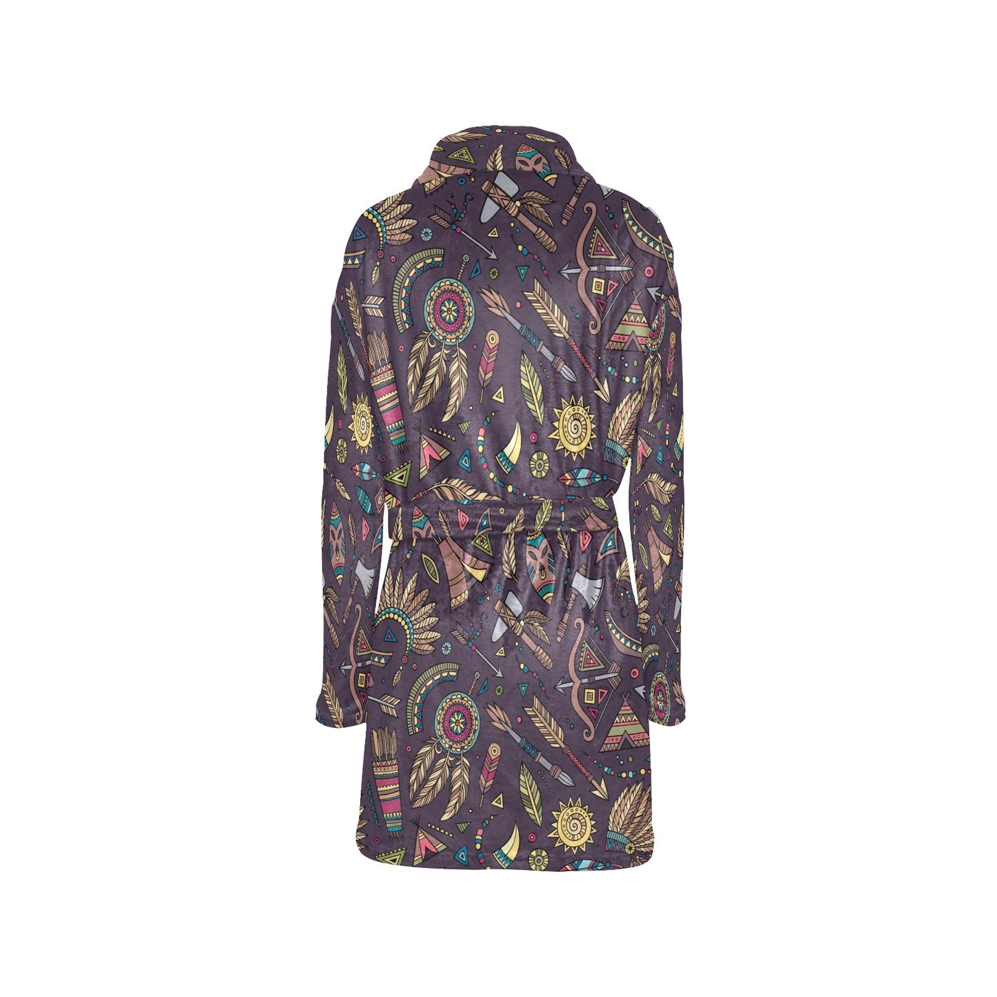Tribal native american Aztec Women's Fleece Robe