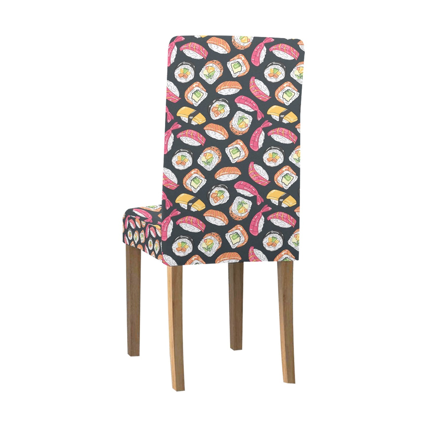 Sushi Print Design LKS306 Dining Chair Slipcover