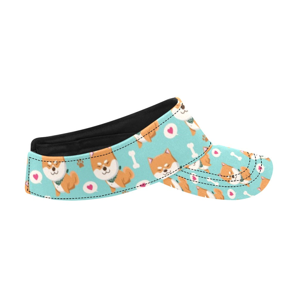 Shiba Inu Print Design LKS3013 Unisex Sun Visor
