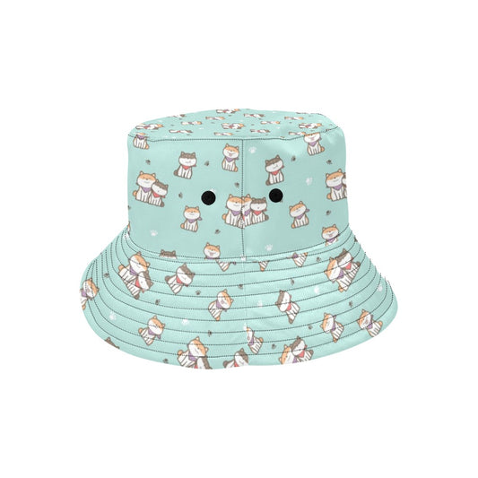 Shiba Inu Print Design LKS302 Unisex Bucket Hat