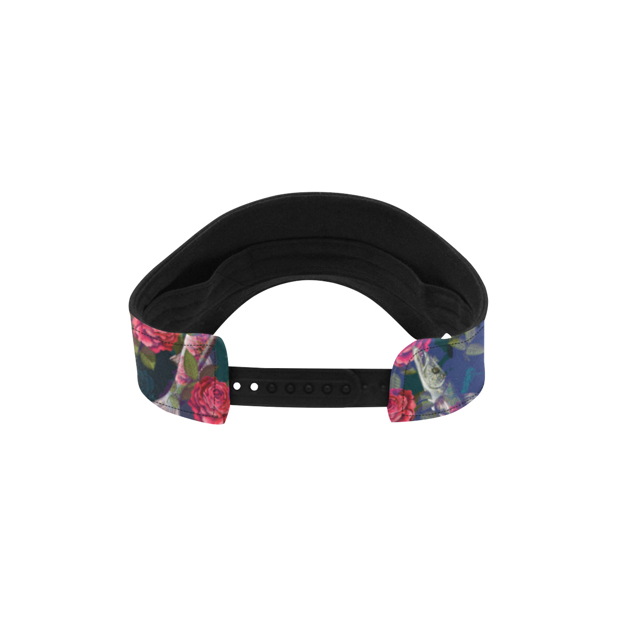 Barracuda with Folwer Pattern Print Design 01 Unisex Sun Visor