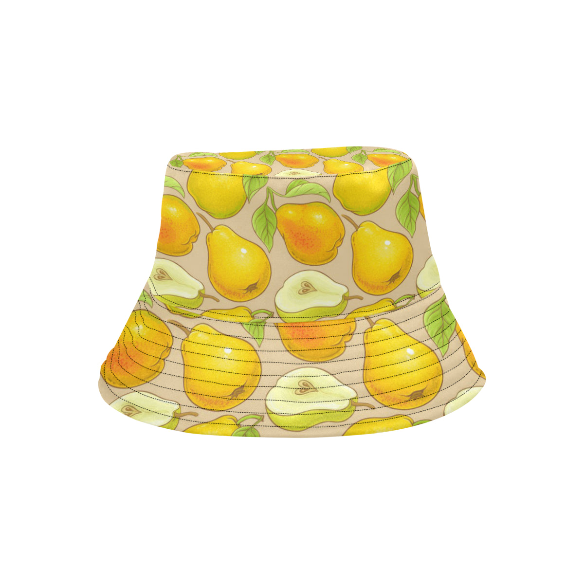 Pear Pattern Print Design PE05 Unisex Bucket Hat