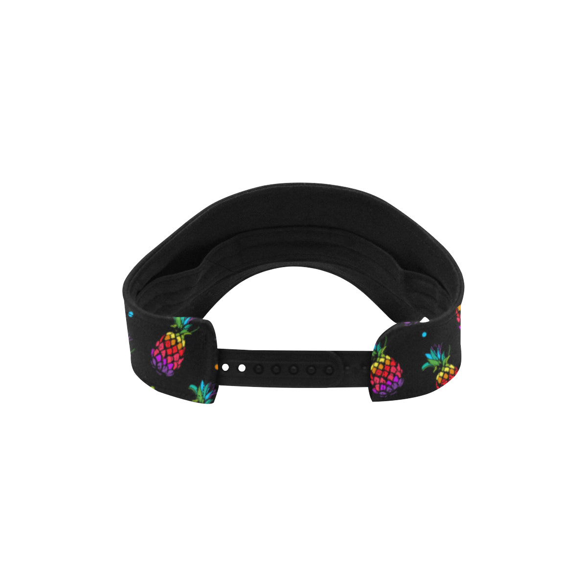 Pineapple Rainbow Dot Print Unisex Sun Visor