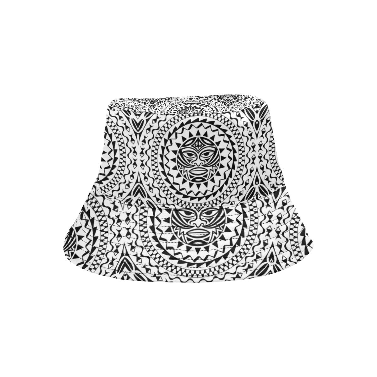 Polynesian Tribal Mask Unisex Bucket Hat