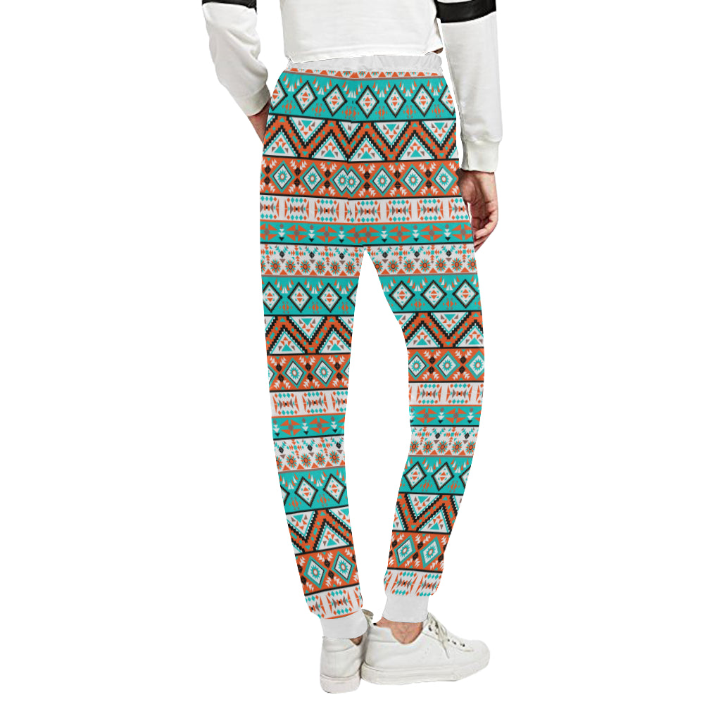 Navajo Style Print Pattern Unisex Sweatpants