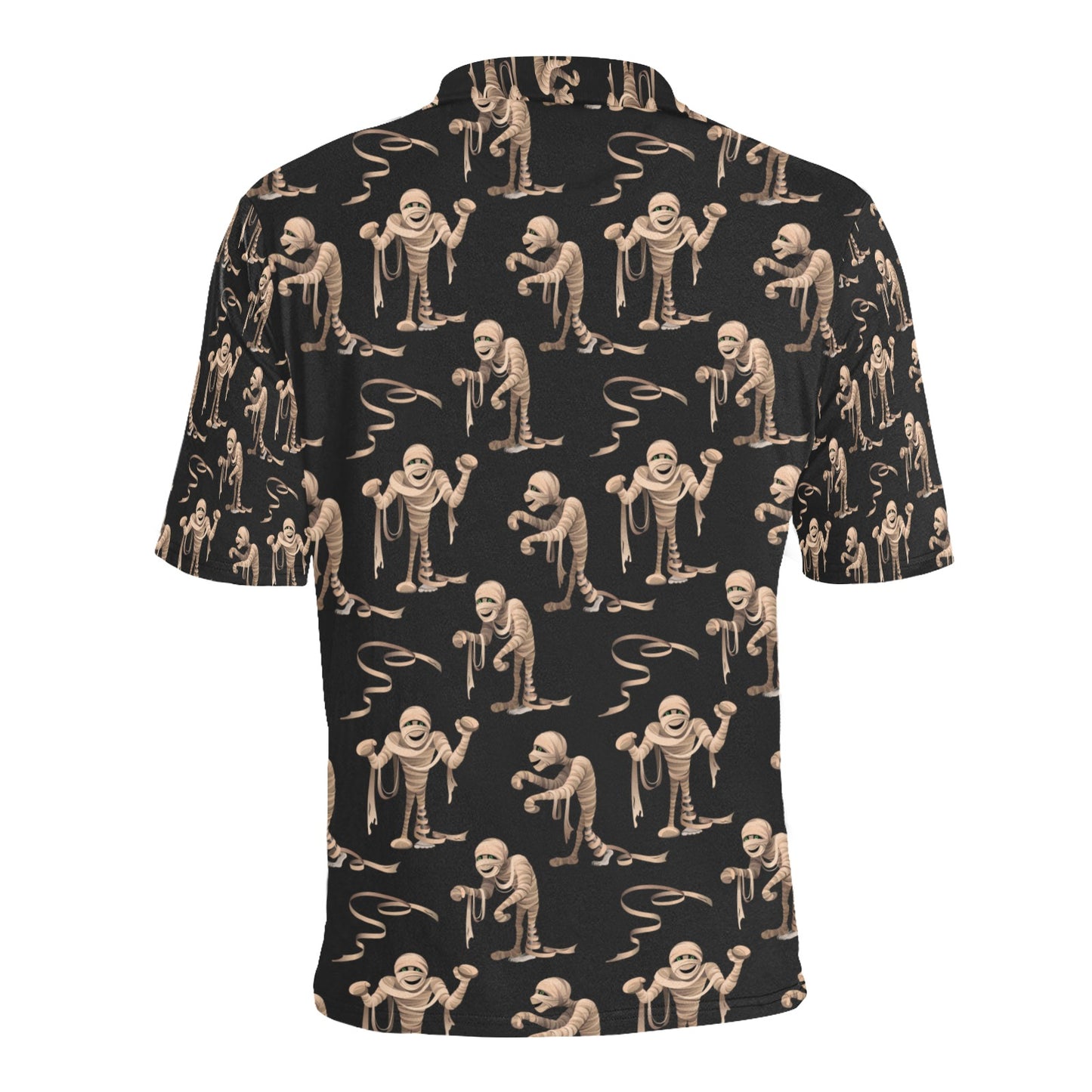 Mummy Print Design LKS302 Men Polo Shirt