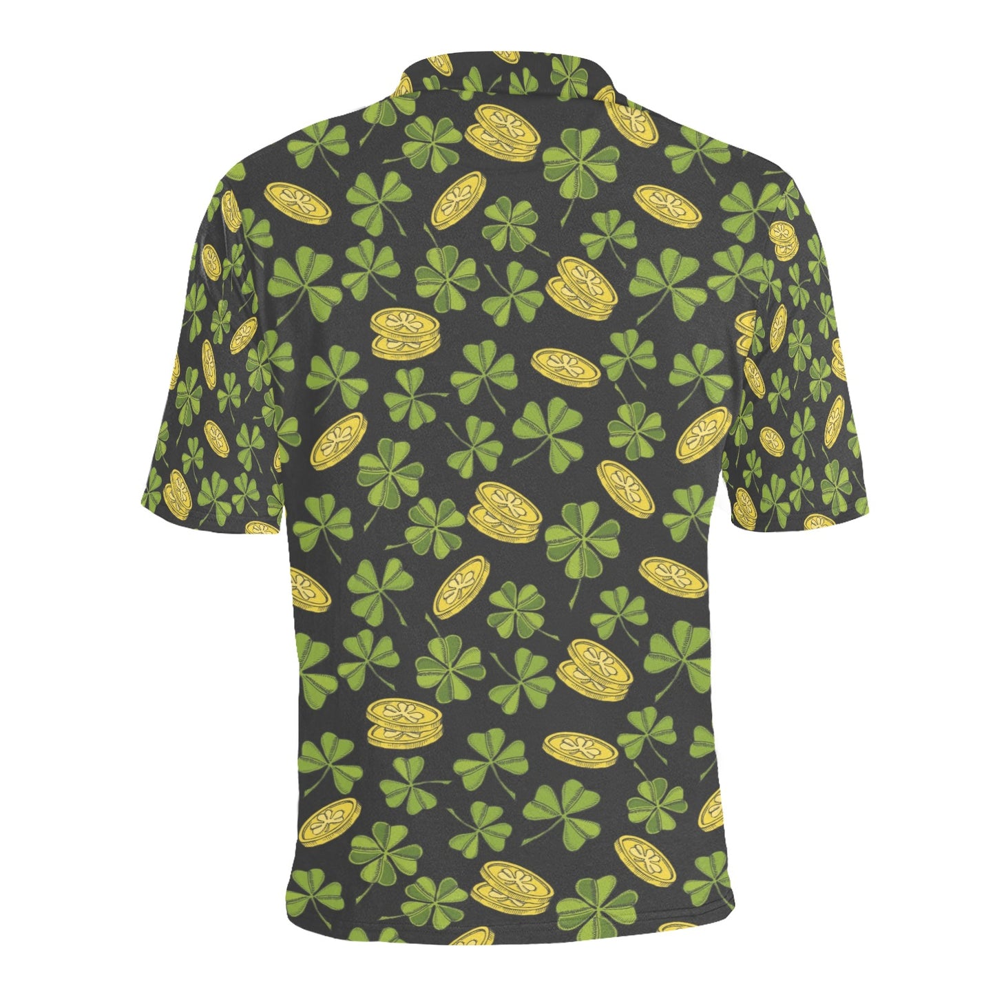 St Patricks Day Print Design LKS305 Men Polo Shirt