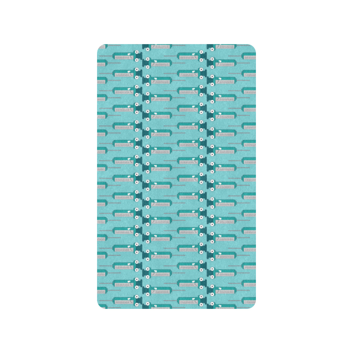 Phlebotomist Concept Design Rubber Doormat