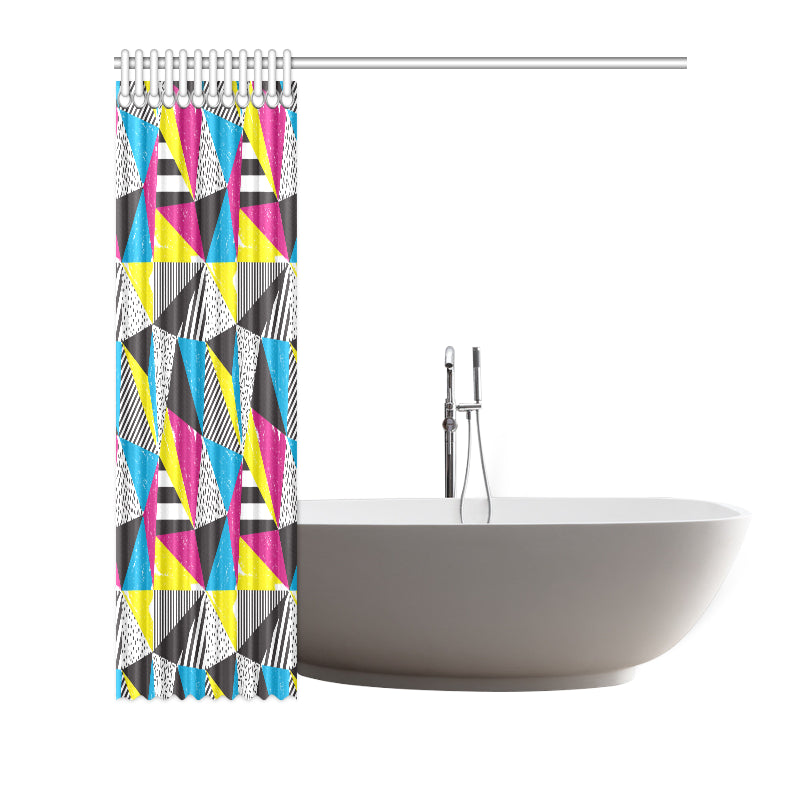 80s Pattern Print Design 2 Shower Curtain