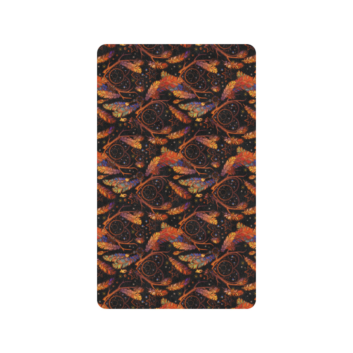 Dream Catcher Native American Design Rubber Doormat