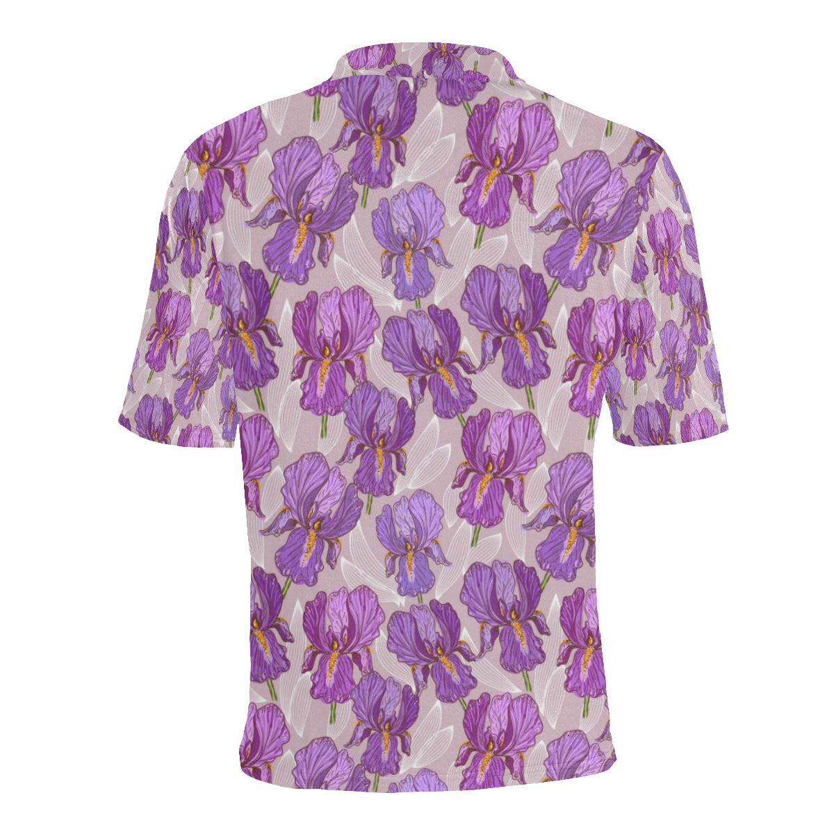 Iris Pattern Print Design IR05 Men Polo Shirt
