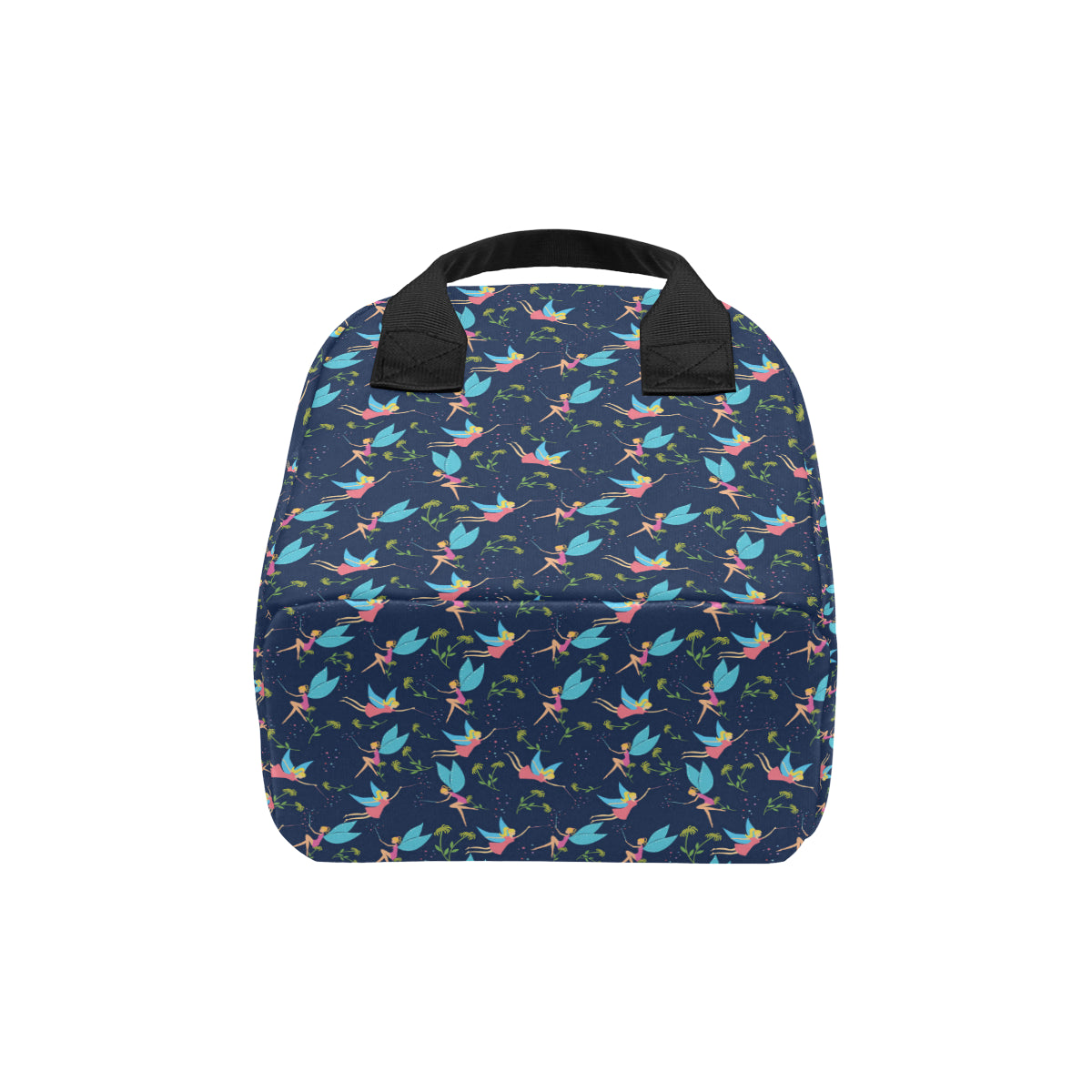 Fairy with flower Print Pattern Insulated Lunch Bag