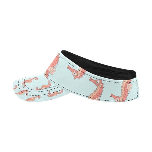 SeaHorse Pattern Print Design 01 Unisex Sun Visor