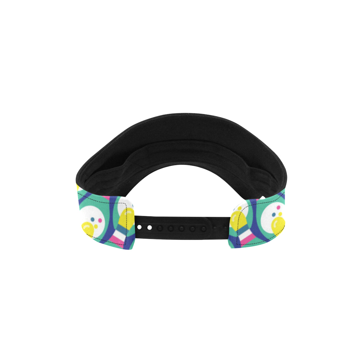 Bowling Pattern Print Design 04 Unisex Sun Visor