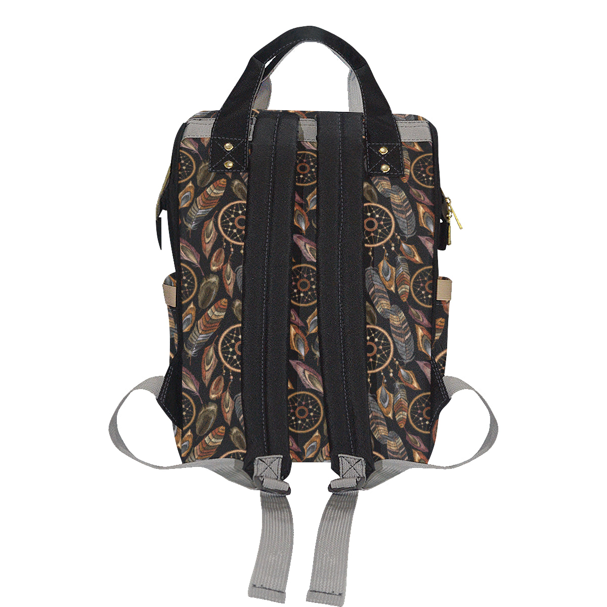 Dream catcher embroidered style Diaper Bag Backpack