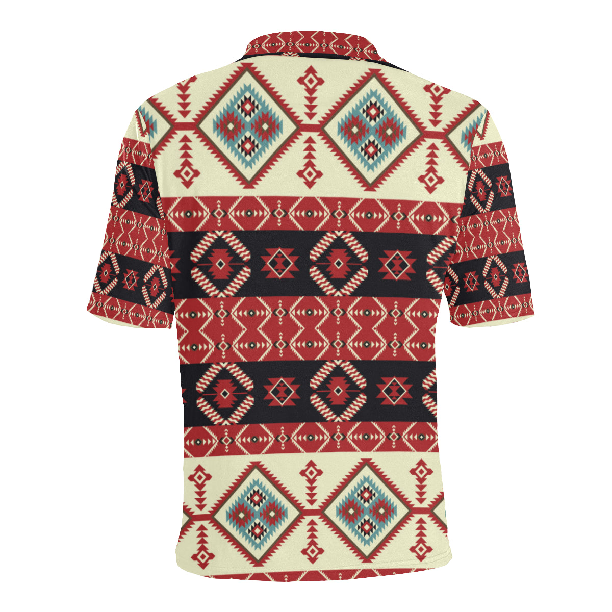 Navajo Pattern Print Design A05 Men Polo Shirt