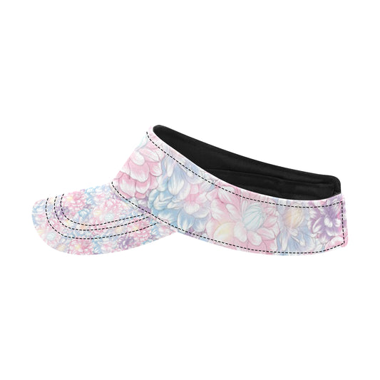 Dahlia Pattern Print Design 01 Unisex Sun Visor