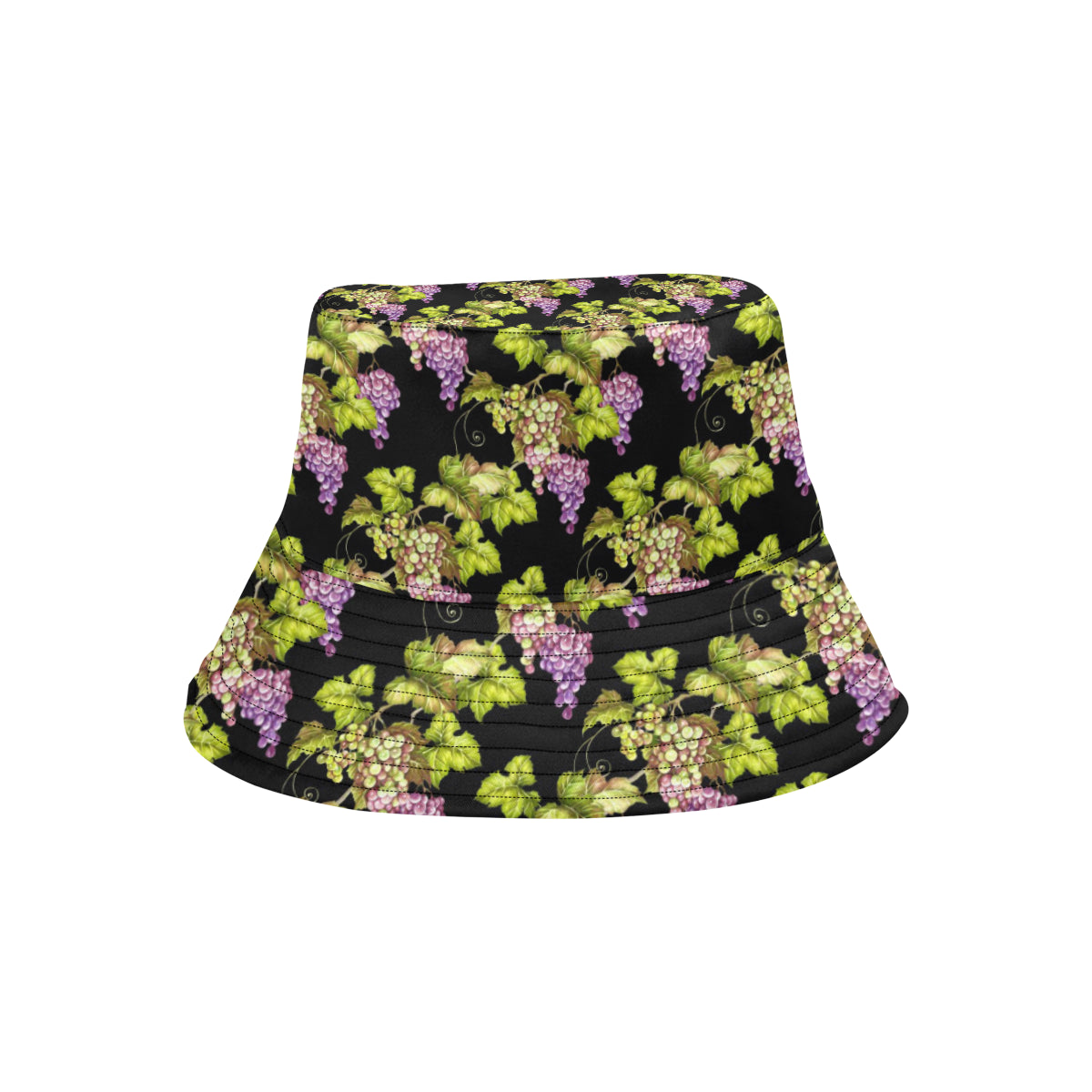 Grape Pattern Print Design GP04 Unisex Bucket Hat